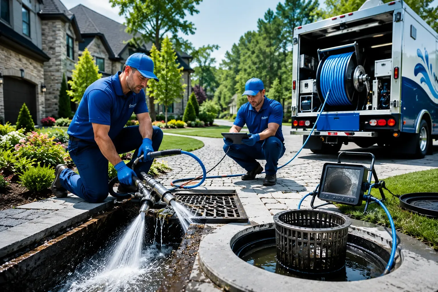 Local outdoor drain cleaning professionals in Perry, KS