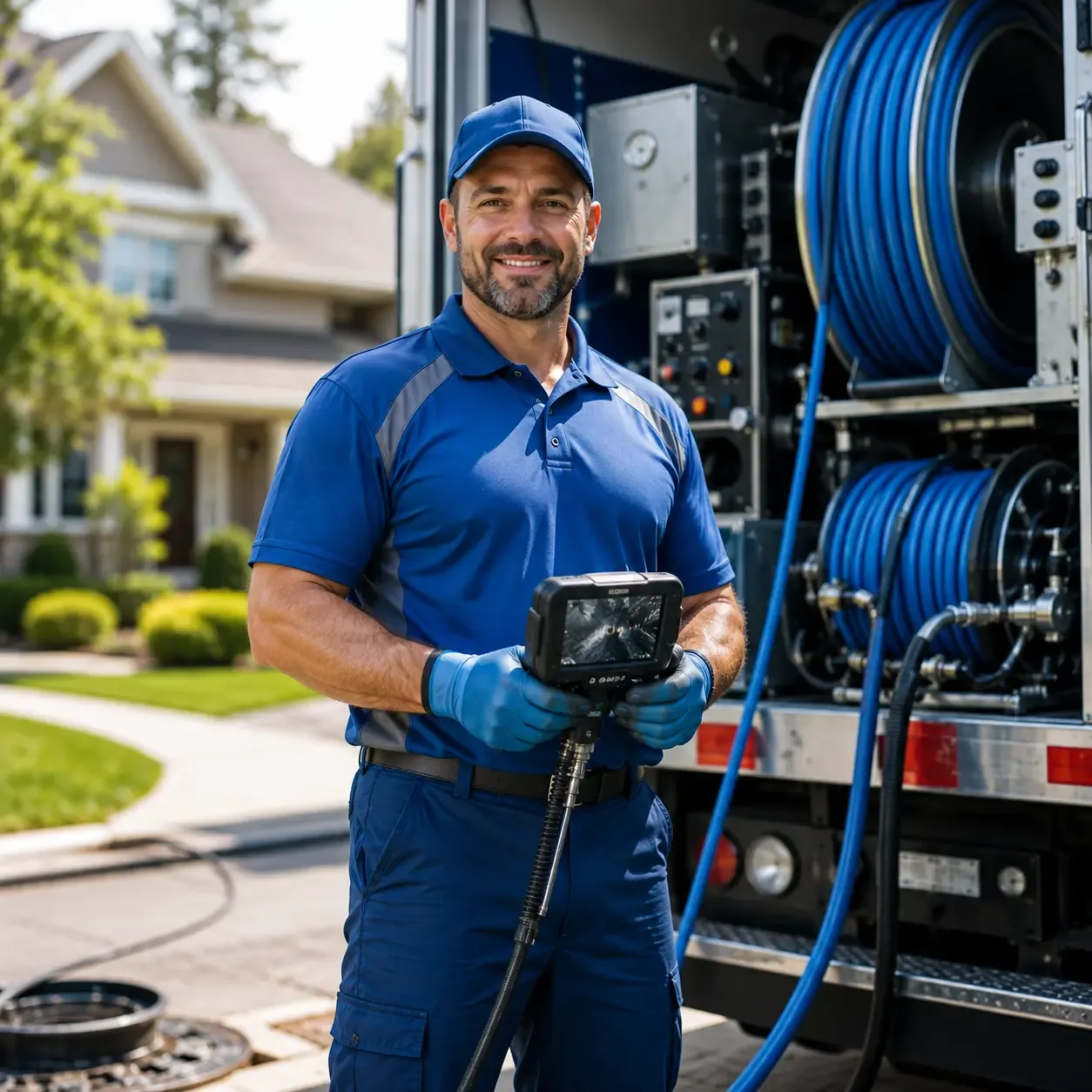 Local outdoor drain cleaning specialists in Perry, KS